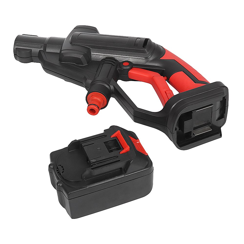 Multifunctional Cordless Pressure Cleaner Washer Gun Water Hose Nozzle Pump with Battery 5 Multifunctional Cordless Pressure Cleaner Washer Gun Water Hose Nozzle Pump with Battery - Image 5