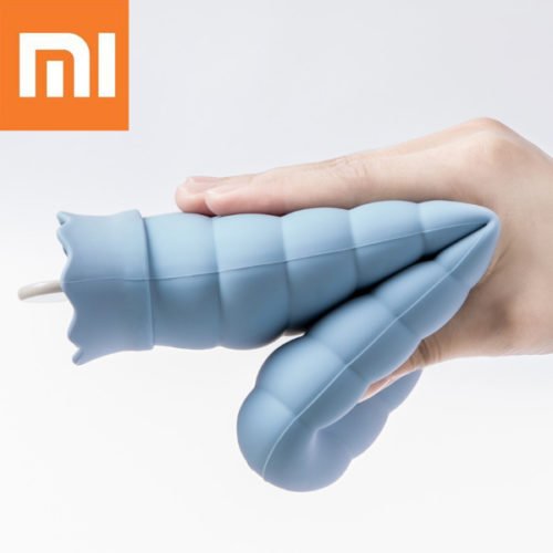 Xiaomi 313/620ml Hot Water Bag Microwave Heating Silicone Bottle Winter Heater With Knitted Cover 3