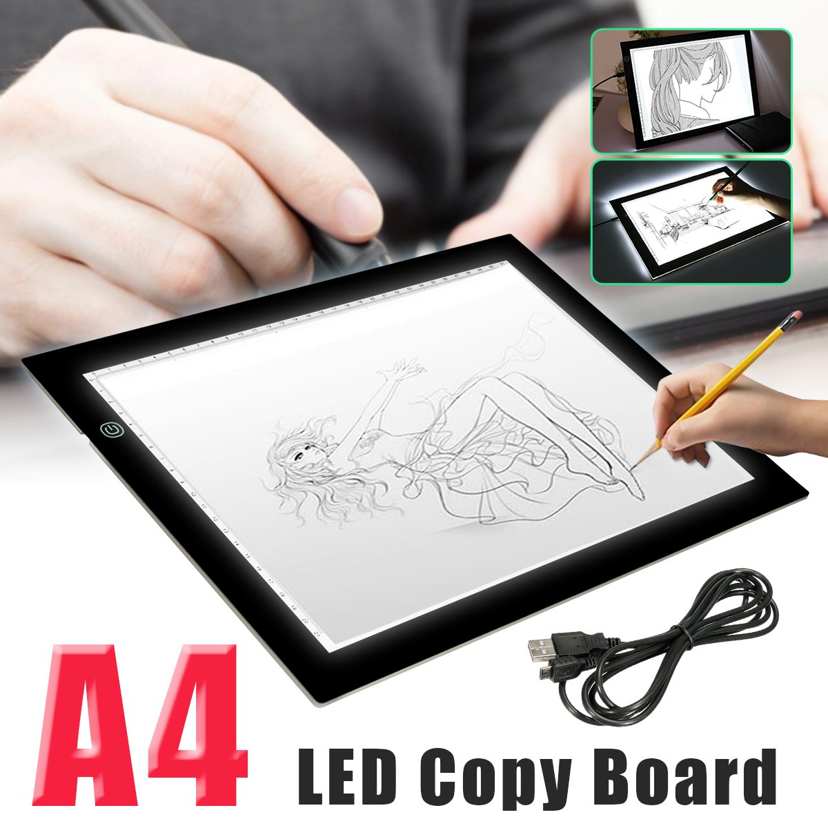 Digital Drawing Graphic Tablet | LED Light Box Tracing | Copy Board Painting 2