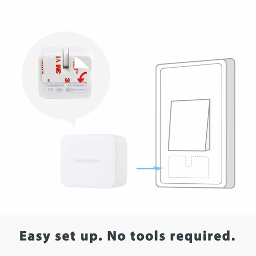 SwitchBot Smart Switch Button Pusher - No Wiring, Wireless App or Timer Control, Add SwitchBot Hub Works with Alexa, Google Home, Siri, IFTTT 5