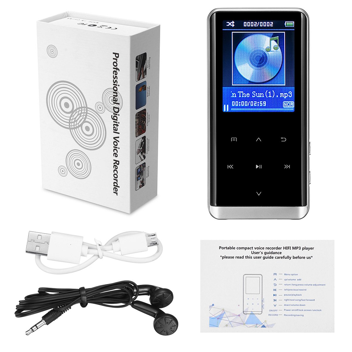 JNN M13 Portable Lossless MP3 Player Audio Video MP4 Music Player E-book FM Radio Record 11 JNN M13 Portable Lossless MP3 Player Audio Video MP4 Music Player E-book FM Radio Record - Image 11
