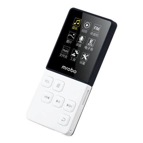 Mrobo C6 8GB FM Radio Receiver MP3 Music Player Voice Record Support 64G TF Card E-book 6