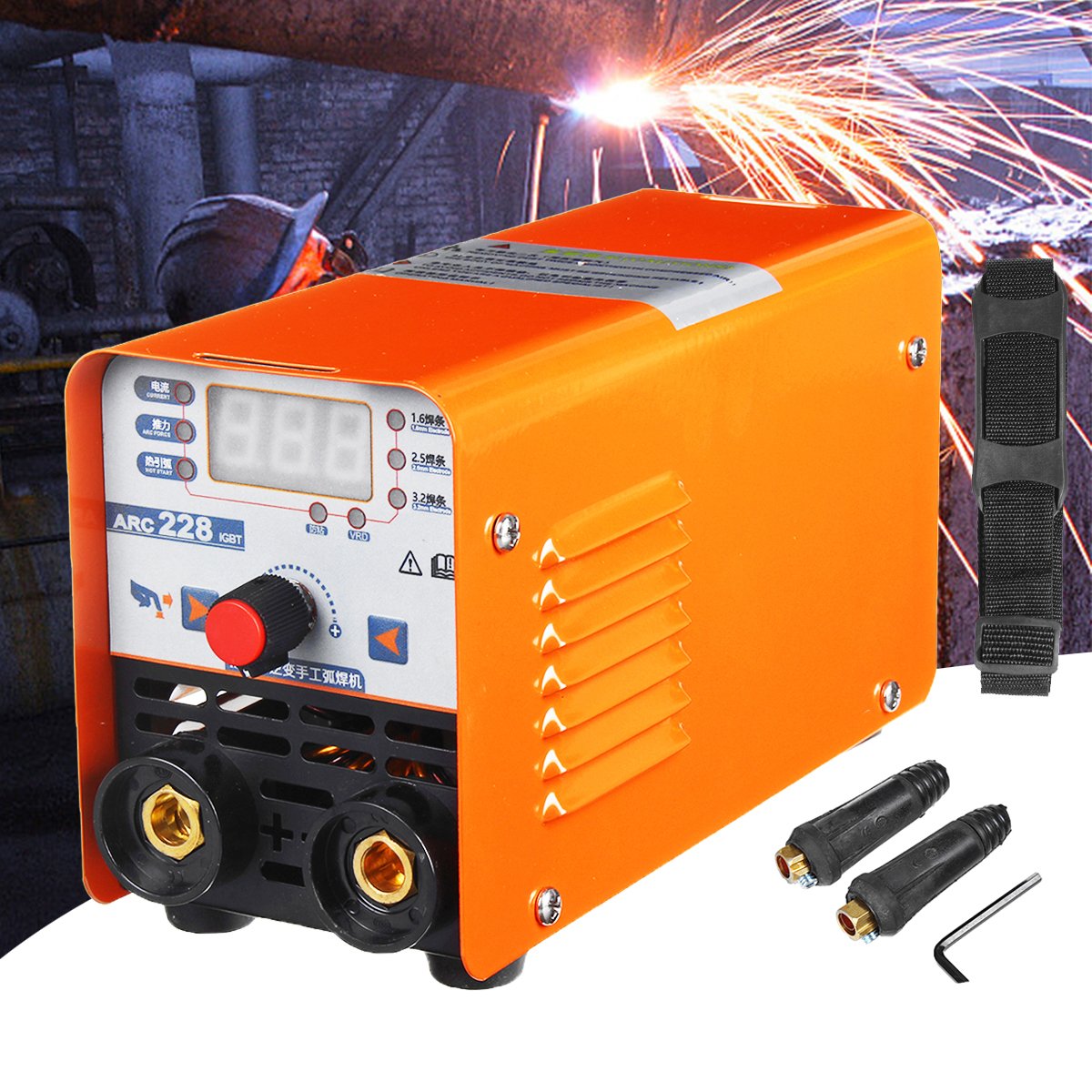 ARC228 Portable Mini Stick Welder IGBT Inverter MMA Welding Machine