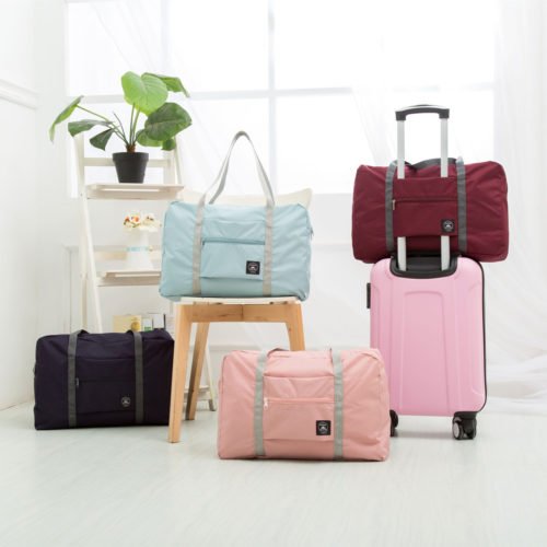IPRee® Portable Travel Storage Bag Waterproof Polyester Folding Luggage Handbag Pouch 2