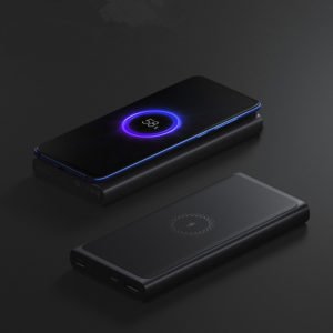 Xiaomi PLM11ZM Power Bank 10000mAh Fast Wireless Charger with USB Type C for Mobile Phone