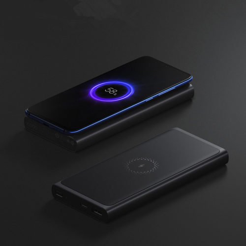 Xiaomi PLM11ZM Power Bank 10000mAh Fast Wireless Charger with USB Type C for Mobile Phone 1
