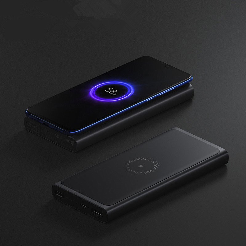 Xiaomi PLM11ZM Power Bank 10000mAh Fast Wireless Charger with USB Type C for Mobile Phone 1 Xiaomi PLM11ZM Power Bank 10000mAh Fast Wireless Charger with USB Type C for Mobile Phone