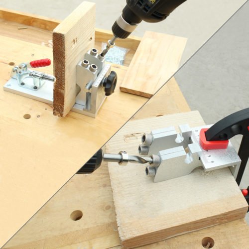 Woodworking Pocket Hole | Jig System Guide | Hole Drill Bits 11