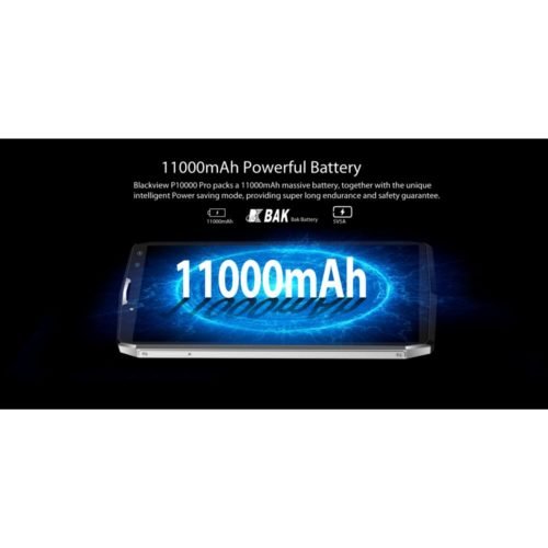 Blackview P10000 Pro 5.99 Inch FHD+ Full Screen 4GB RAM + 64GB ROM MT6763 Octa Core Smartphone Glass Black 4