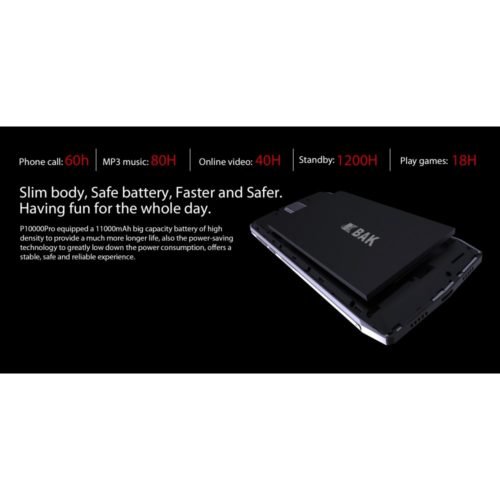 Blackview P10000 Pro 5.99 Inch FHD+ Full Screen 4GB RAM + 64GB ROM MT6763 Octa Core Smartphone Glass Black 5