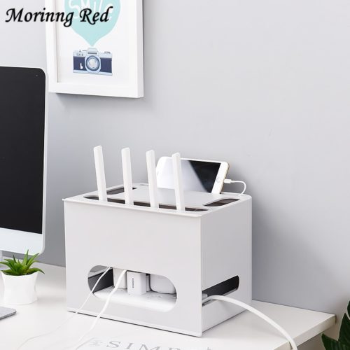 Double Layers Drawer Type WIFI Router Storage Box 3