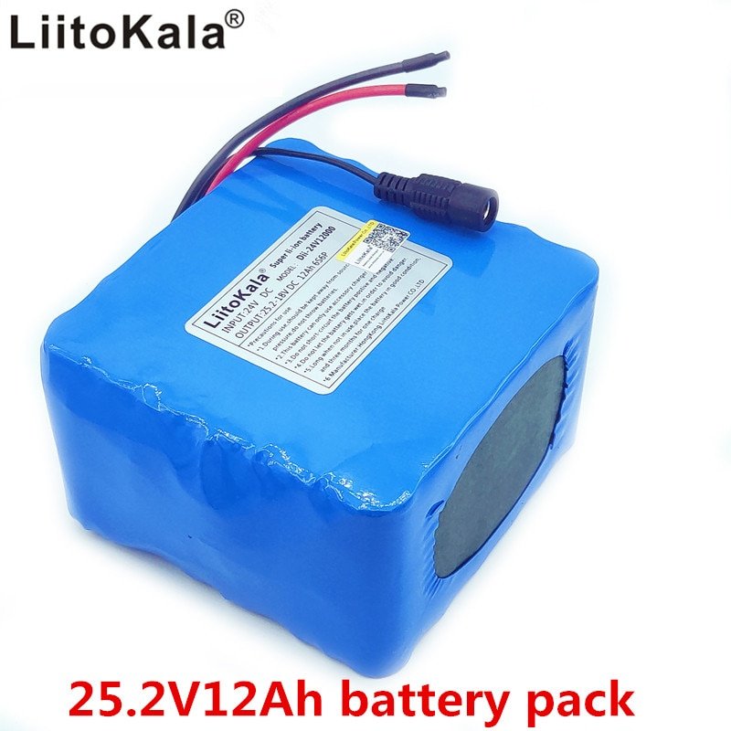 24V 12ah lithium-ion battery pack 25.2V 12000mA 6S 3P rechargeable battery 1 24V 12ah lithium-ion battery pack 25.2V 12000mA 6S 3P rechargeable battery