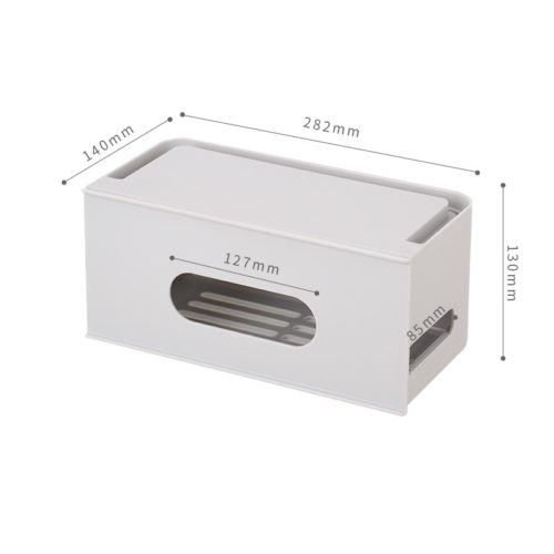 Double Layers Drawer Type WIFI Router Storage Box 9