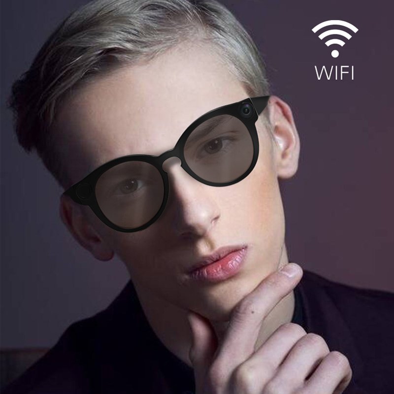 1080P Smart video glasses Built-in WIFI Support for IOS android mobile phone Live webcast 3 1080P Smart video glasses Built-in WIFI Support for IOS android mobile phone Live webcast - Image 3