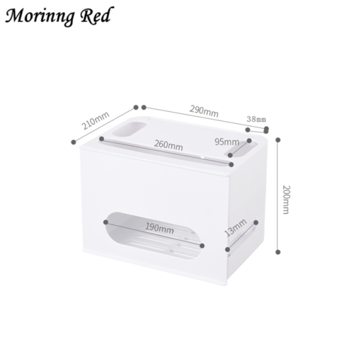 Double Layers Drawer Type WIFI Router Storage Box 5