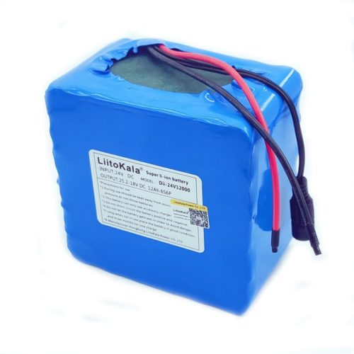 24V 12ah lithium-ion battery pack 25.2V 12000mA 6S 3P rechargeable battery 3
