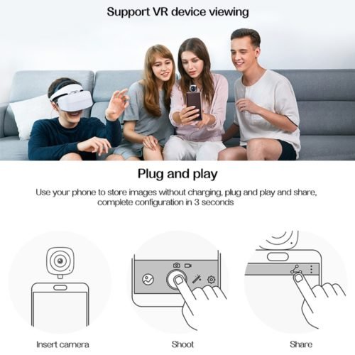 Huawei 360 Panoramic camera 3D and 360 live motion camera 4