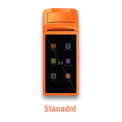 Android NFC Handheld POS Terminal Thermal Printer WIFI Bluetooth 3G 7
