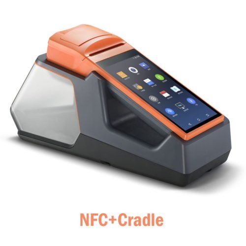 Android NFC Handheld POS Terminal Thermal Printer WIFI Bluetooth 3G 12