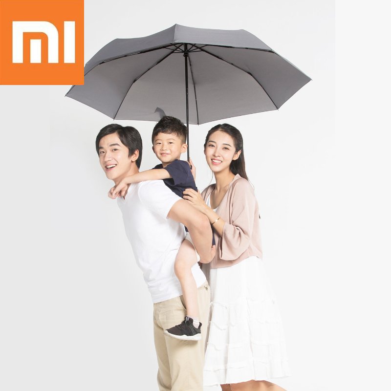 Xiaomi 2-3 People 124cm UPF50+ Automatic Umbrella Portable Ultra Large UV Windproof Folding Sunshade 11 Xiaomi 2-3 People 124cm UPF50+ Automatic Umbrella Portable Ultra Large UV Windproof Folding Sunshade - Image 11