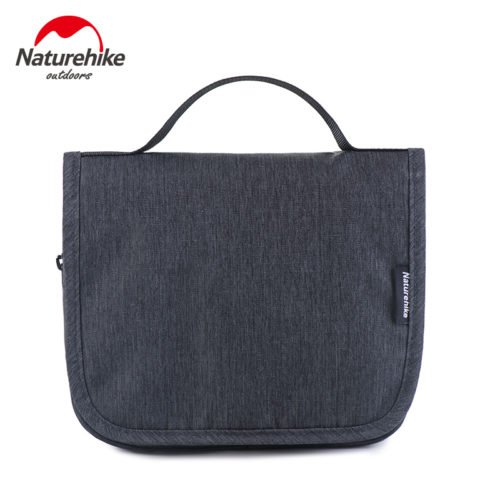 Naturehike 17X001-S Travel Waterproof Toiletry Wash Bag Hanging Make Up Cosmetic Pouch Storage Pack 12