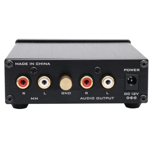FX-AUDIO PHONO BOX01 LP Vinyl Record Player Mini MM Phono Preamp Audio Amplifier 2