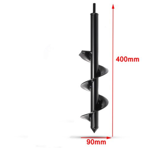 9x25/40cm Garden Drill Bit Earth Drill Hole Post Planting Auger Drill For Electric Drill 10