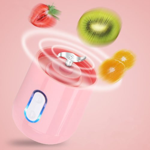400ml USB Electric Fruit Juicer Smoothie Blender Portable Travel Coffee Maker Bottle Juice Cup 7