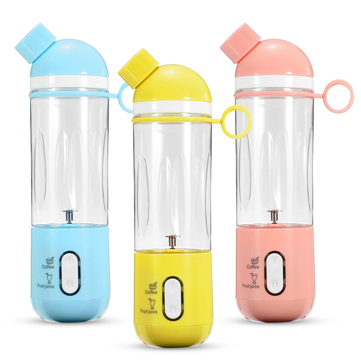 400ml USB Electric Fruit Juicer Smoothie Blender Portable Travel Coffee Maker Bottle Juice Cup 4 400ml USB Electric Fruit Juicer Smoothie Blender Portable Travel Coffee Maker Bottle Juice Cup - Image 4