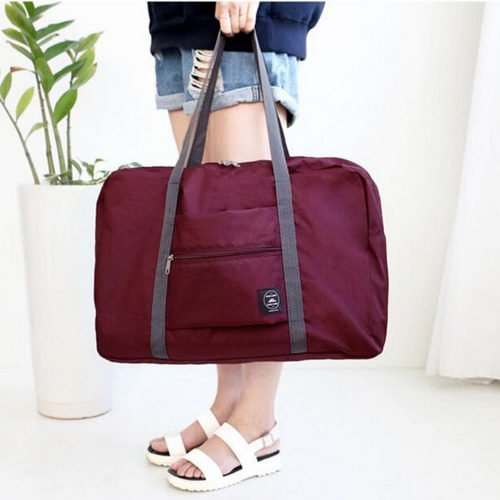 IPRee® Portable Travel Storage Bag Waterproof Polyester Folding Luggage Handbag Pouch 6