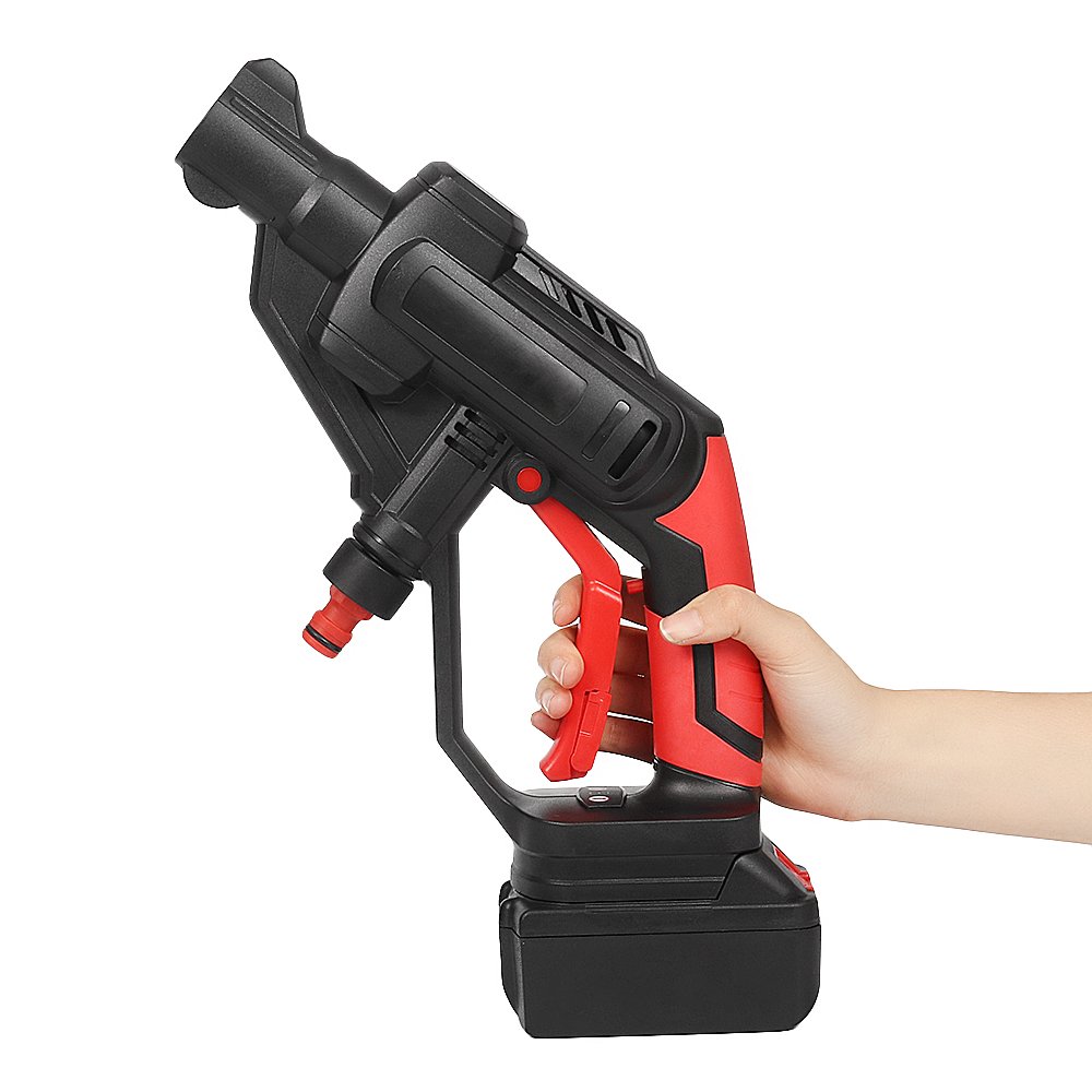 Multifunctional Cordless Pressure Cleaner Washer Gun Water Hose Nozzle Pump with Battery 4 Multifunctional Cordless Pressure Cleaner Washer Gun Water Hose Nozzle Pump with Battery - Image 4