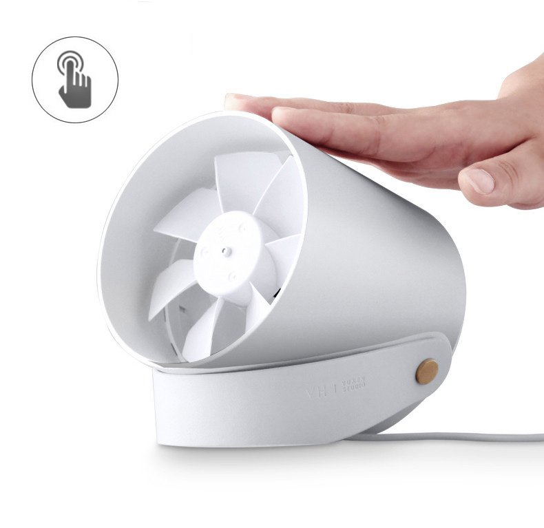 Xiaomi VH DC 5V Portable Mini USB Handheld Desktop Fan 2 Modes Smart Touch Control Wind Cooler 1 Xiaomi VH DC 5V Portable Mini USB Handheld Desktop Fan 2 Modes Smart Touch Control Wind Cooler