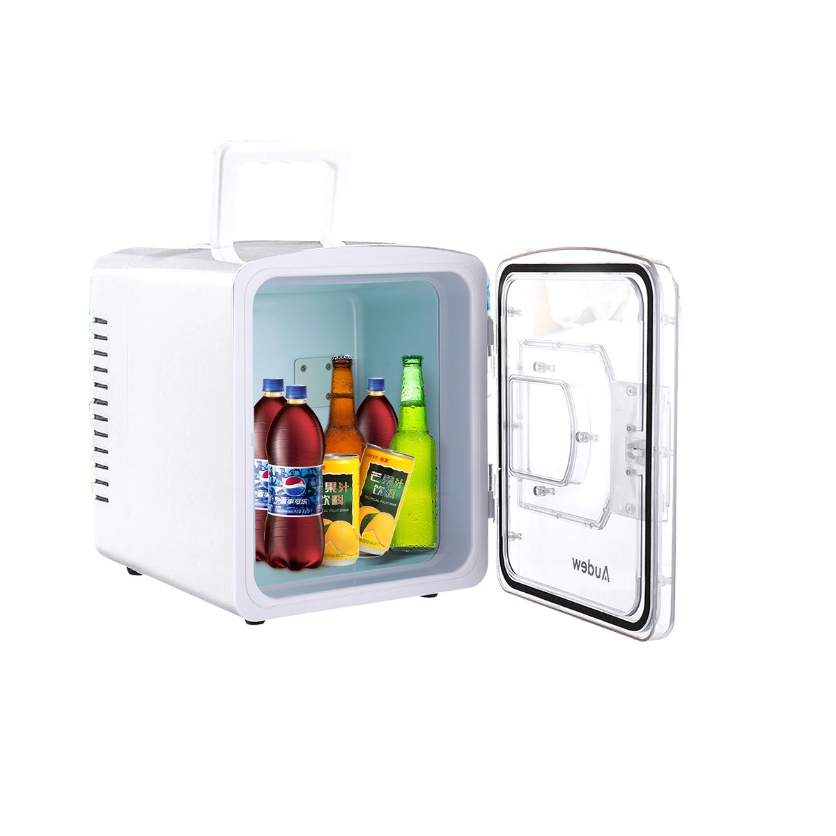 Portable Compact Personal Fridge Cools Heats Car Refrigerator 2