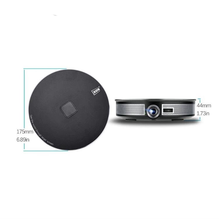 AUN D8S Projector 300 inch 2G+16G 1280x720P Android WIFI Portable 3D LED 1080P 4K MINI Projector 4 AUN D8S Projector 300 inch 2G+16G 1280x720P Android WIFI Portable 3D LED 1080P 4K MINI Projector - Image 4