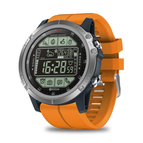 Zeblaze VIBE 3S Absolute Toughness Real-time Weather Display Goals Setting Message Reminder 1.24inch FSTN Full View Display Outdoor Sport Smart Watch 8