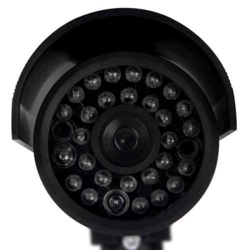 CA-11-01 Dummy Fake Outdooors Waterproof Surveillance CCTV Security Camera Flashing Red Led Light 5