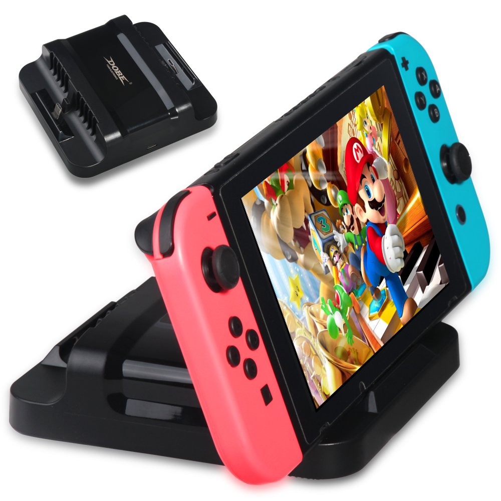 DOBE TNS-853A Dual Charging Dock Stand Charger Station for Nintendo Switch Game Console 2