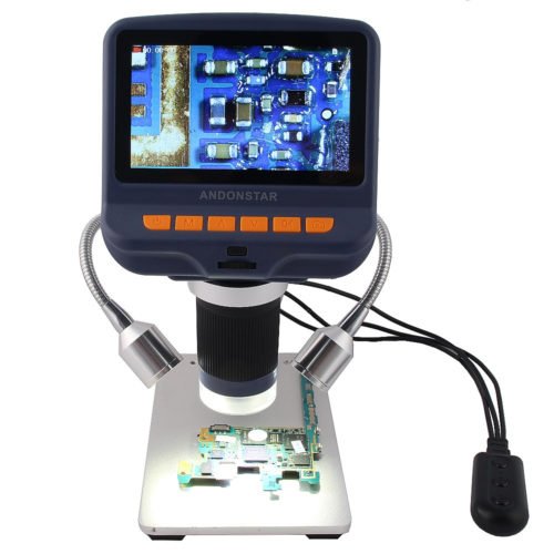 Andonstar AD106S Digital Microscope 4.3 Inch 1080P With HD Sensor USB Microscope For Phone Repair Soldering Tool Jewelry Appraisal Biologic Use Kids Gift 4