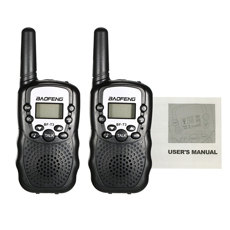 2Pcs Baofeng BF-T3 Radio Walkie Talkie UHF462-467MHz 8 Channel Two-Way Radio Transceiver Built-in Flashlight 5 Color for Choice 8 2Pcs Baofeng BF-T3 Radio Walkie Talkie UHF462-467MHz 8 Channel Two-Way Radio Transceiver Built-in Flashlight 5 Color for Choice - Image 8