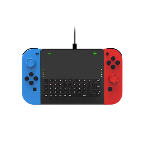 Dobe TNS-1702 2.4G Wireless Keyboard with Joy-con Holder for Nintendo Switch Game Console 1