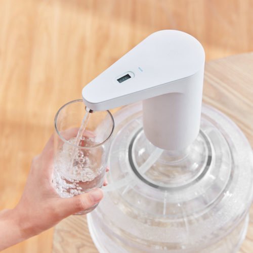 Original Xiaolang Automatic Rechargeable USB Mini Touch Switch Water Pump Wireless Electric Dispenser with TDS Device from xiaomi youpin (White) 6