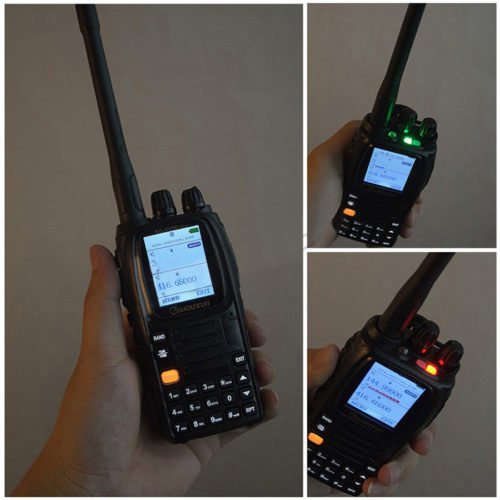 Wouxun KG-UV9D Plus Dual Band Transmission Cross Band Repeater Air Band Walkie Talkie Two-way Radio 9