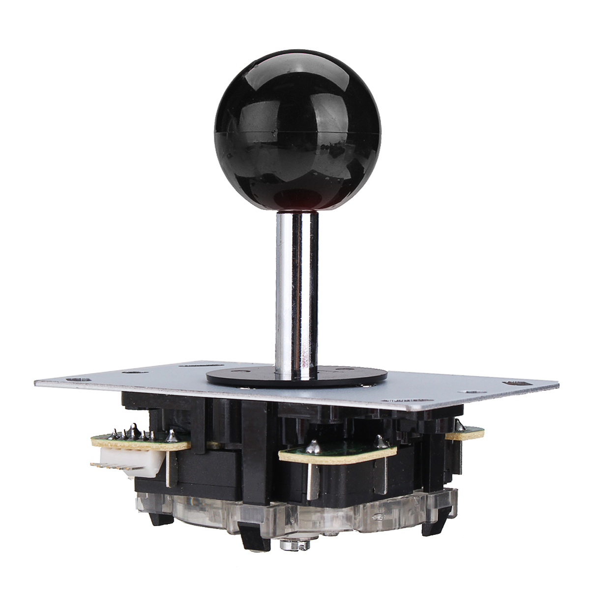 Black Blue Red Arcade Joystick 27mm 32mm Push Button Game Controller DIY Kit 2 Black Blue Red Arcade Joystick 27mm 32mm Push Button Game Controller DIY Kit - Image 2