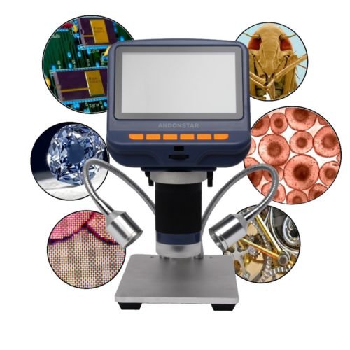 Andonstar AD106S Digital Microscope 4.3 Inch 1080P With HD Sensor USB Microscope For Phone Repair Soldering Tool Jewelry Appraisal Biologic Use Kids Gift 3