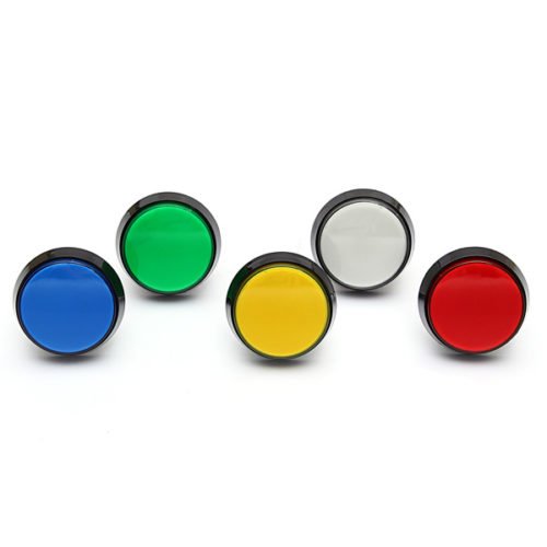 5 Colors LED Light 60MM Arcade Video Game Player Push Button Switch 4