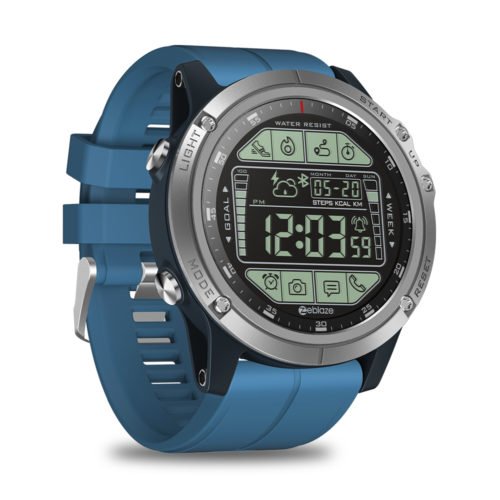 Zeblaze VIBE 3S Absolute Toughness Real-time Weather Display Goals Setting Message Reminder 1.24inch FSTN Full View Display Outdoor Sport Smart Watch 3
