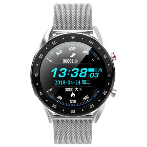 Microwear L7 Edge To Edge Screen ECG Heart Rate bluetooth Call IP68 Music Control Long Standby Smart Watch 7