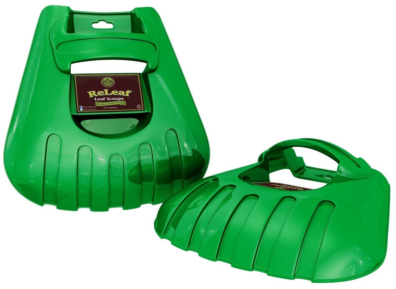 ReLeaf Leaf Scoops: Ergonomic, Large Hand Held Rakes for Fast Leaf & Lawn Grass Removal 2 ReLeaf Leaf Scoops: Ergonomic, Large Hand Held Rakes for Fast Leaf & Lawn Grass Removal - Image 2