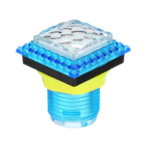 32x32mm Diamond LED Light Push Button for Arcade Game Console Controller DIY Replacement 5