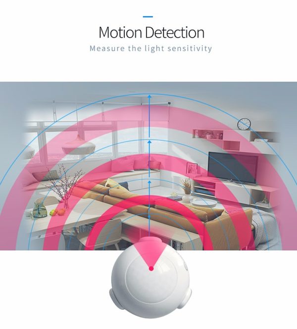 NEO NAS-PD01Z Z-wave PIR Motion Sensor Home Automation Compatible With Z wave System 300 Series And 500 Series 8